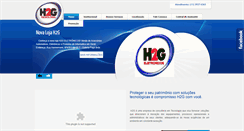 Desktop Screenshot of h2g.com.br