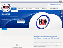 Tablet Screenshot of h2g.com.br